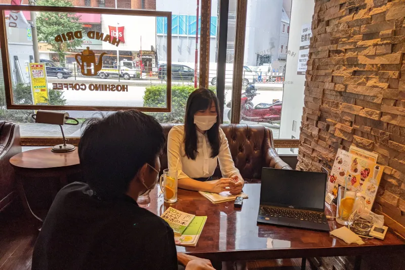 丁寧なヒアリングで想いを言葉に