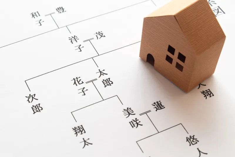 財産目録・相続関係図の作成補助